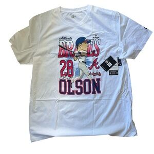 MLB Atlanta Braves Matt Olson Caricature Tee
